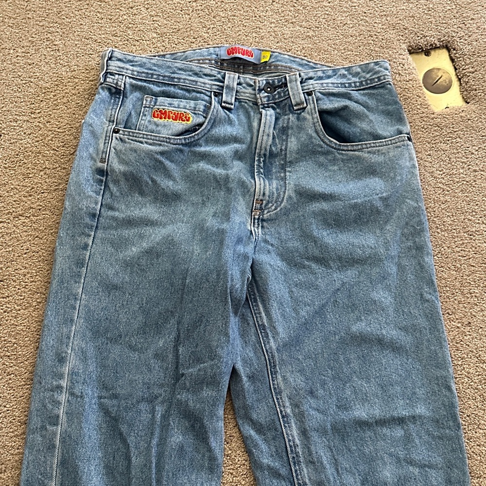 Empyre Light Blue Straight Leg Jeans